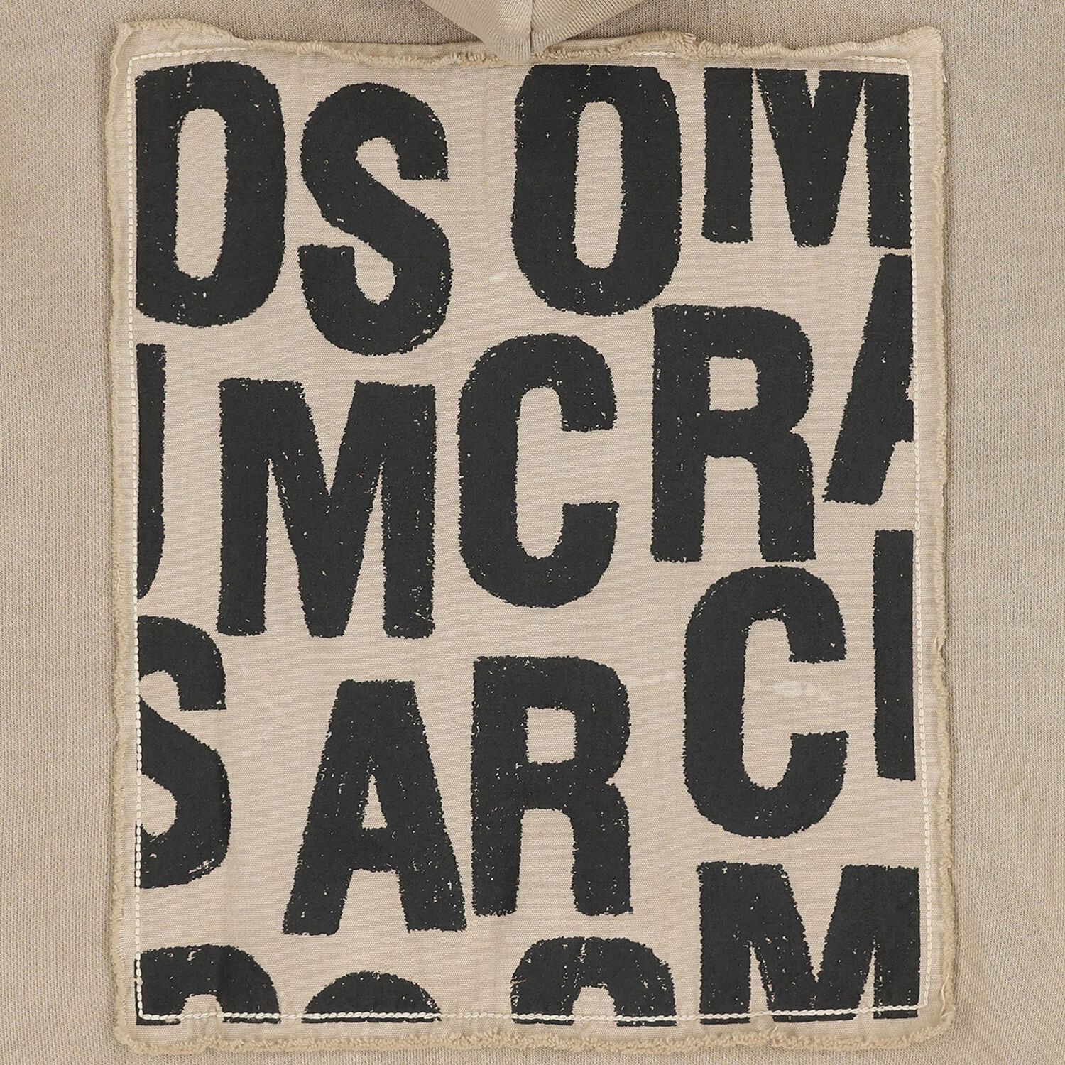 Boys Beige Logo Hooded Top, 1, hi-res