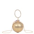 Girls Gold Flower Ball Bag, 1, hi-res