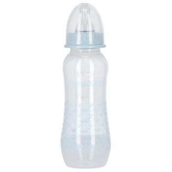 Baby Boys Blue Logo Baby Bottle