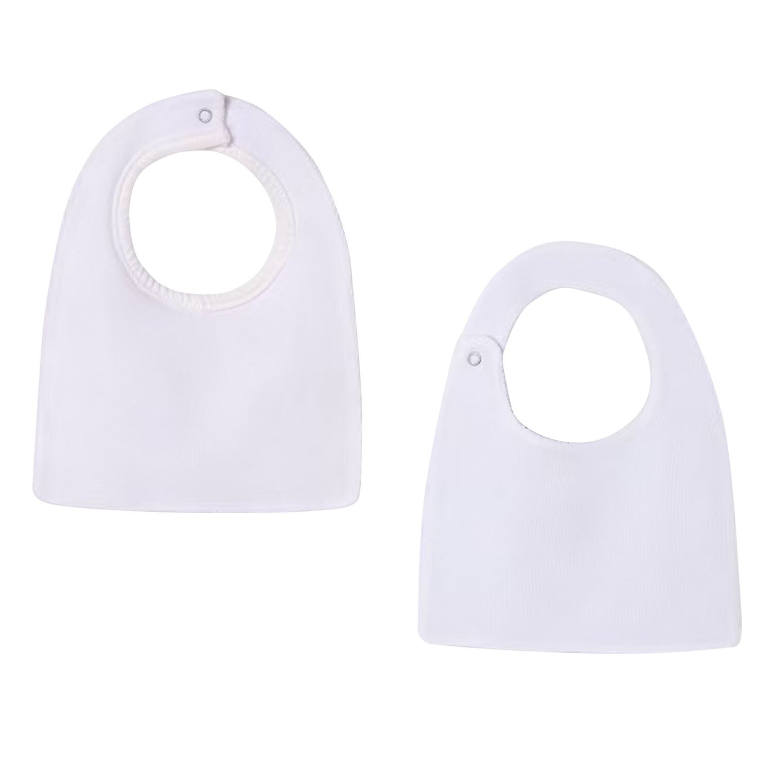 Baby Boys Blue & White Bibs ( 2-Pack ), 1, hi-res