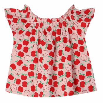 Girls Beige Egee Top