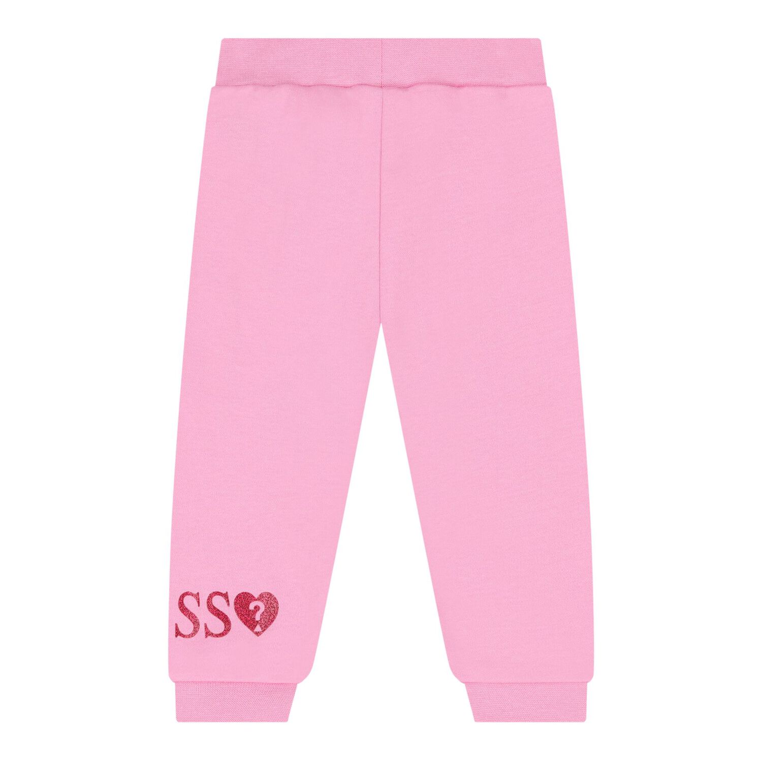 Baby Girls Pink Logo Tracksuit Set, 1, hi-res
