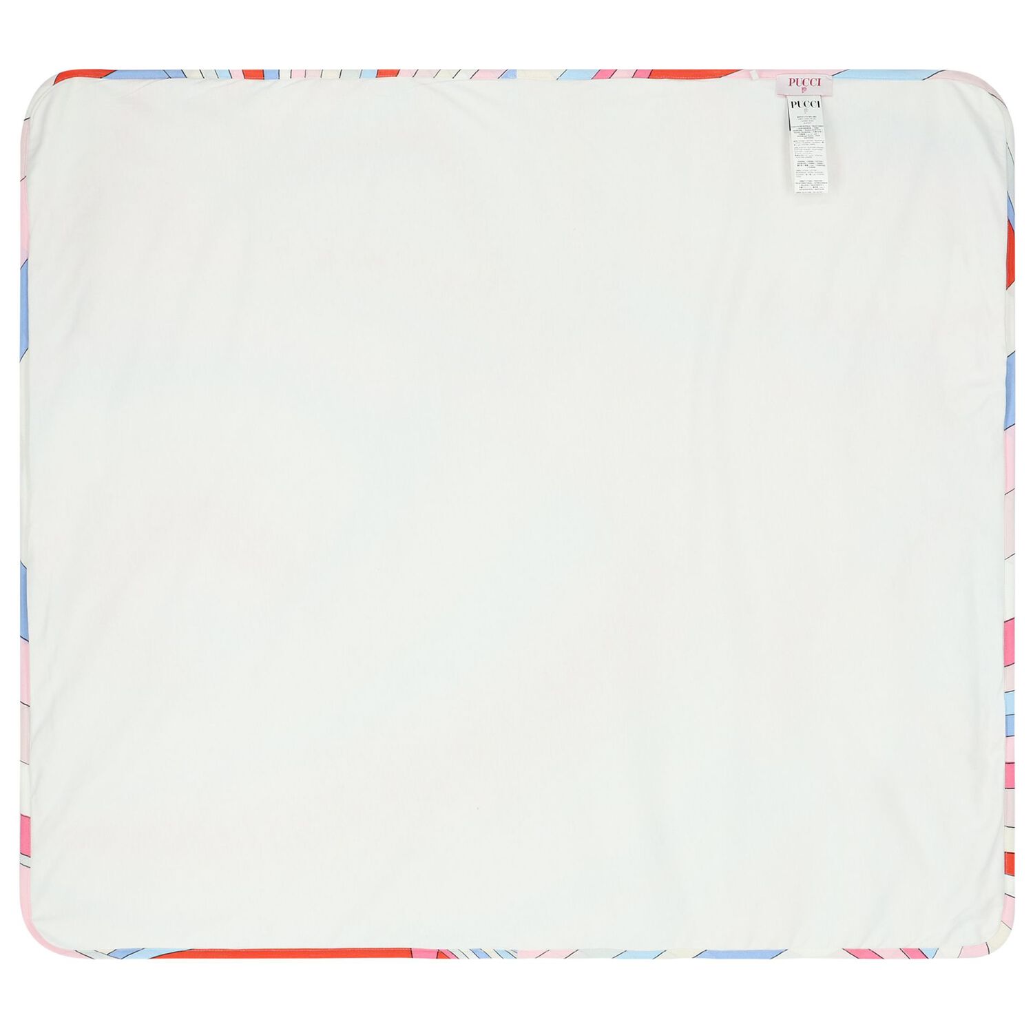 Girls Multi-Coloured Iride Baby Blanket, 1, hi-res