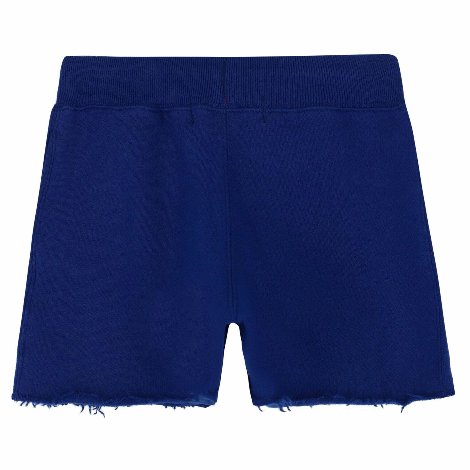 Older Girls Blue Logo Shorts, 1, hi-res