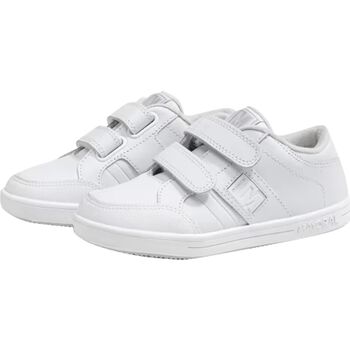Boys Black Logo Trainers