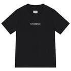 Boys Black Logo T-Shirt , 2, hi-res
