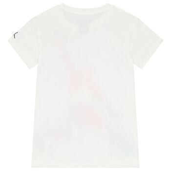 Boys White Jordan Logo T-Shirt