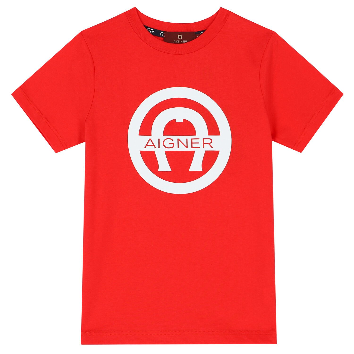 Boys Red Logo T-Shirt, 1, hi-res