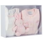 Baby Girls White & Pink Gift Set, 1, hi-res