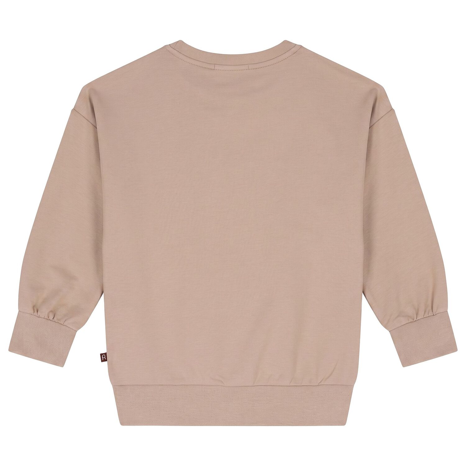 Girls Beige Faux Fur Teddy Bear Sweatshirt, 3, hi-res