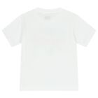 Boys Ivory & Blue Shorts Set, 1, hi-res