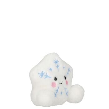 Palm Pals White Glisten Snowflake Soft Toy ( 13CM )