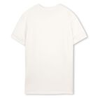 Girls Mini Me Ivory Logo Sweatshirt Dress, 1, hi-res