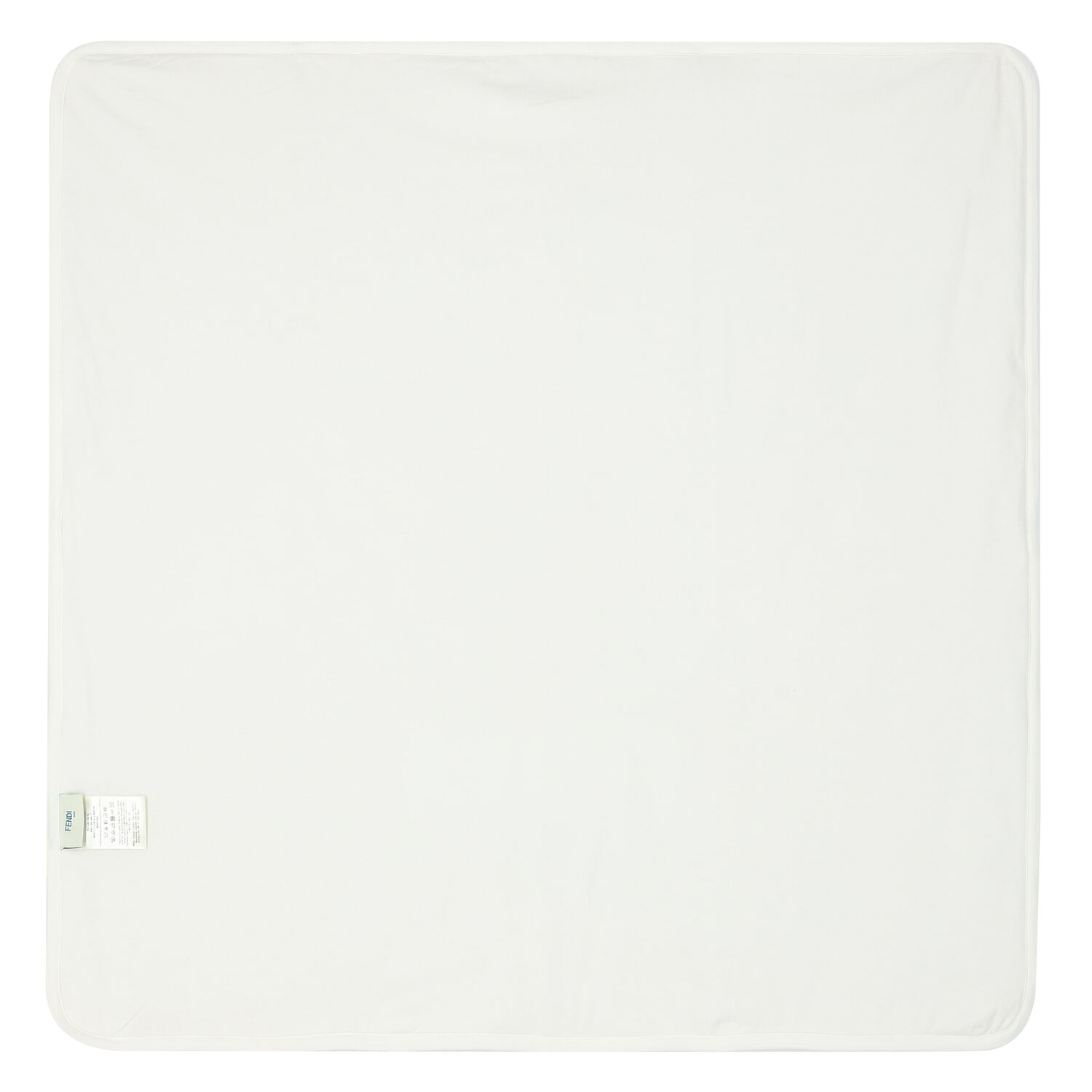 Beige Logo Baby Blanket, 2, hi-res