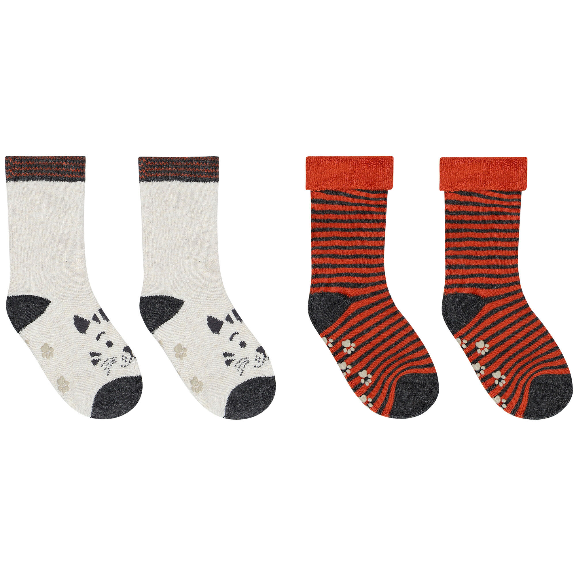 Mayoral Baby Boys Blue Orange Socks 2 Pairs Junior Couture UK
