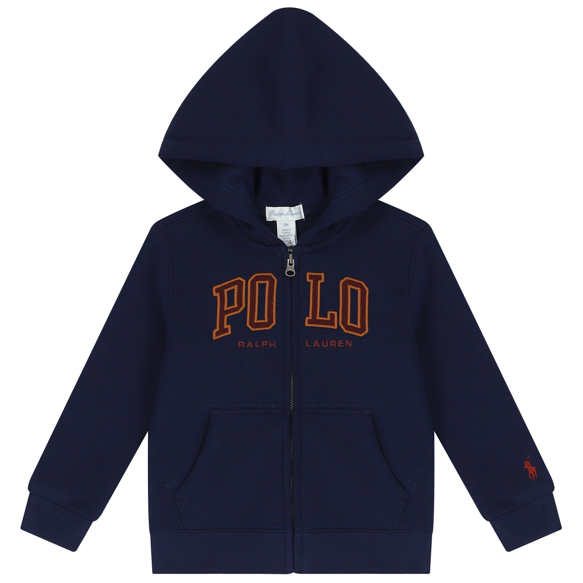 Navy blue ralph lauren tracksuit top
