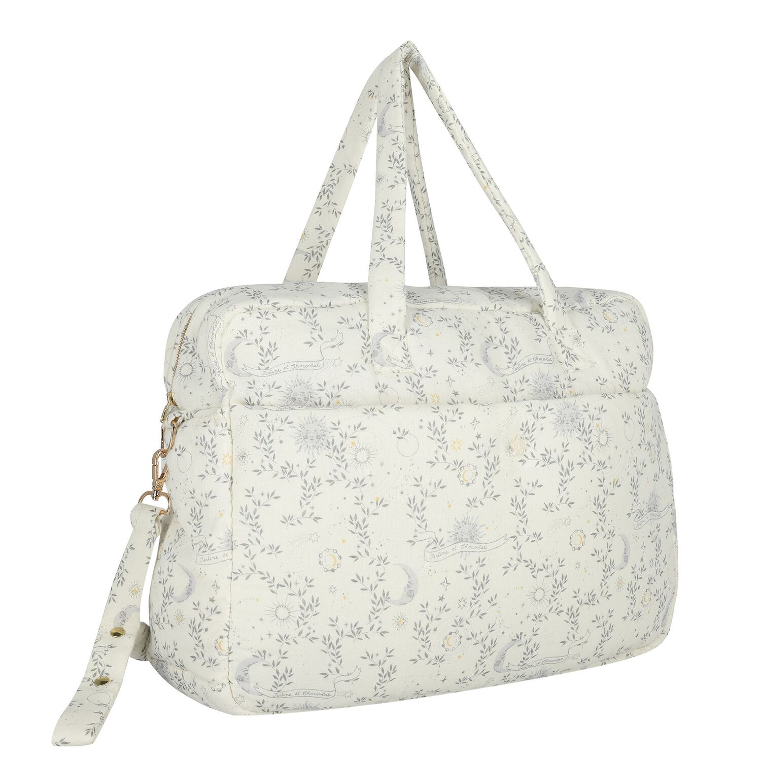 Ivory R&ecirc;ve &eacute;toil&eacute; Baby Changing Bag, 1, hi-res