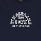 Boys Navy Blue & White Long Sleeve Top ( 2-Pack ), 1, hi-res