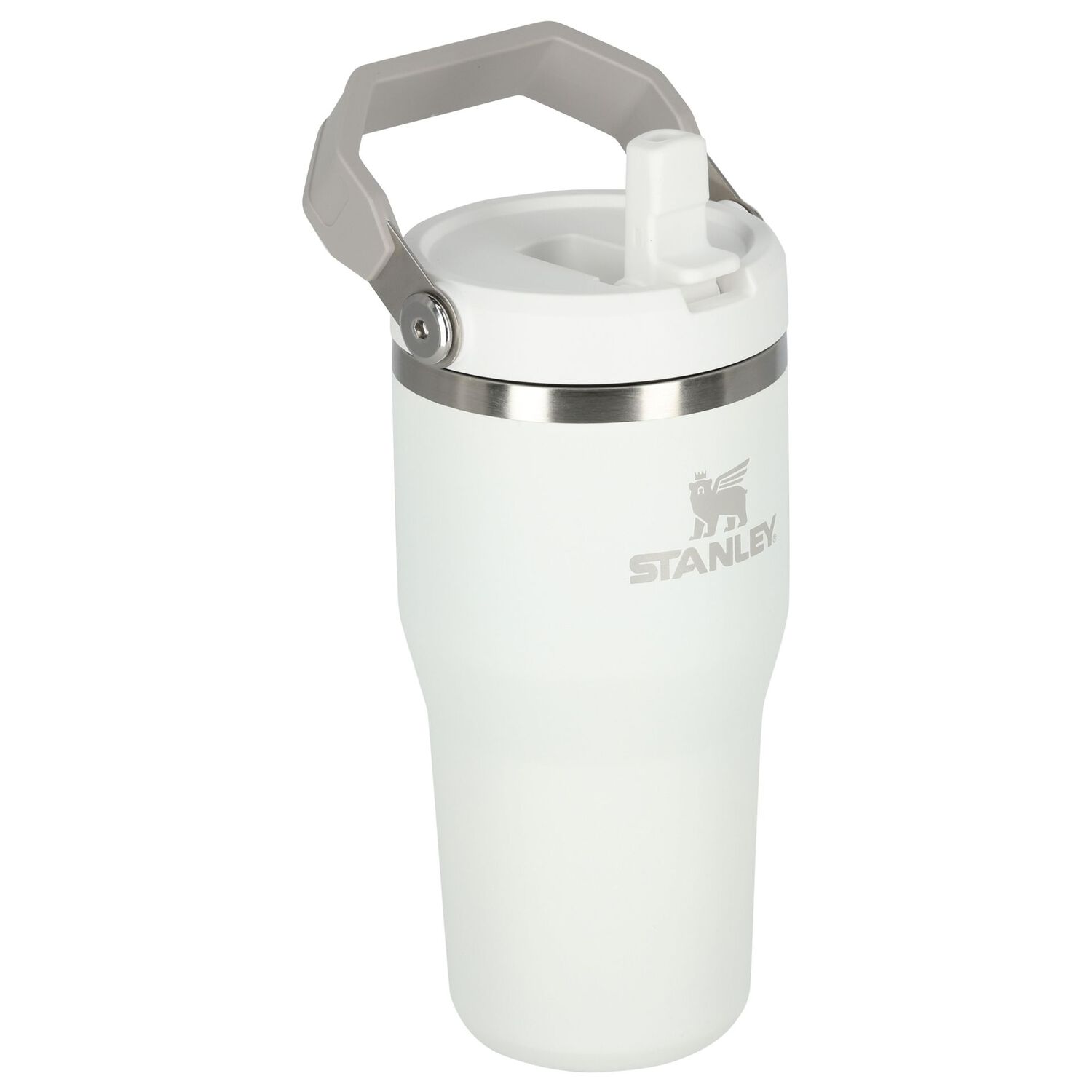 White Ice Flow Flip Straw Tumbler, 1, hi-res image number null