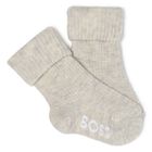 Baby Boys Multi-Colored Logo Socks ( 3-Pack ), 1, hi-res