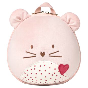 Girls Pink Mouse Backpack ( 26 CM )