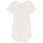 Baby Girls Ivory Hearts Bodysuit ( 3-Pack ), 1, hi-res