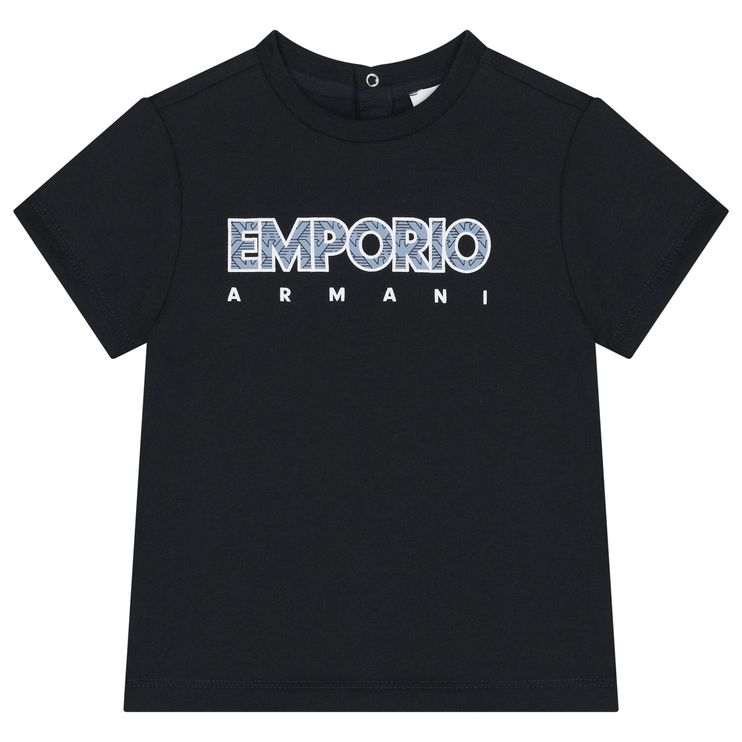 Younger Boys Navy Blue, Ivory & Beige T-Shirts (3 Pack), 2, hi-res