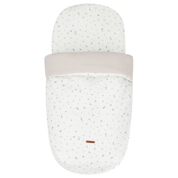 Ivory & Beige Floral Baby Nest