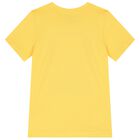 Boys Yellow Logo T-Shirt, 1, hi-res