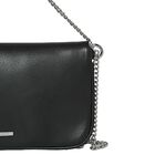 Girls Black & Silver Studded Bag, 2, hi-res