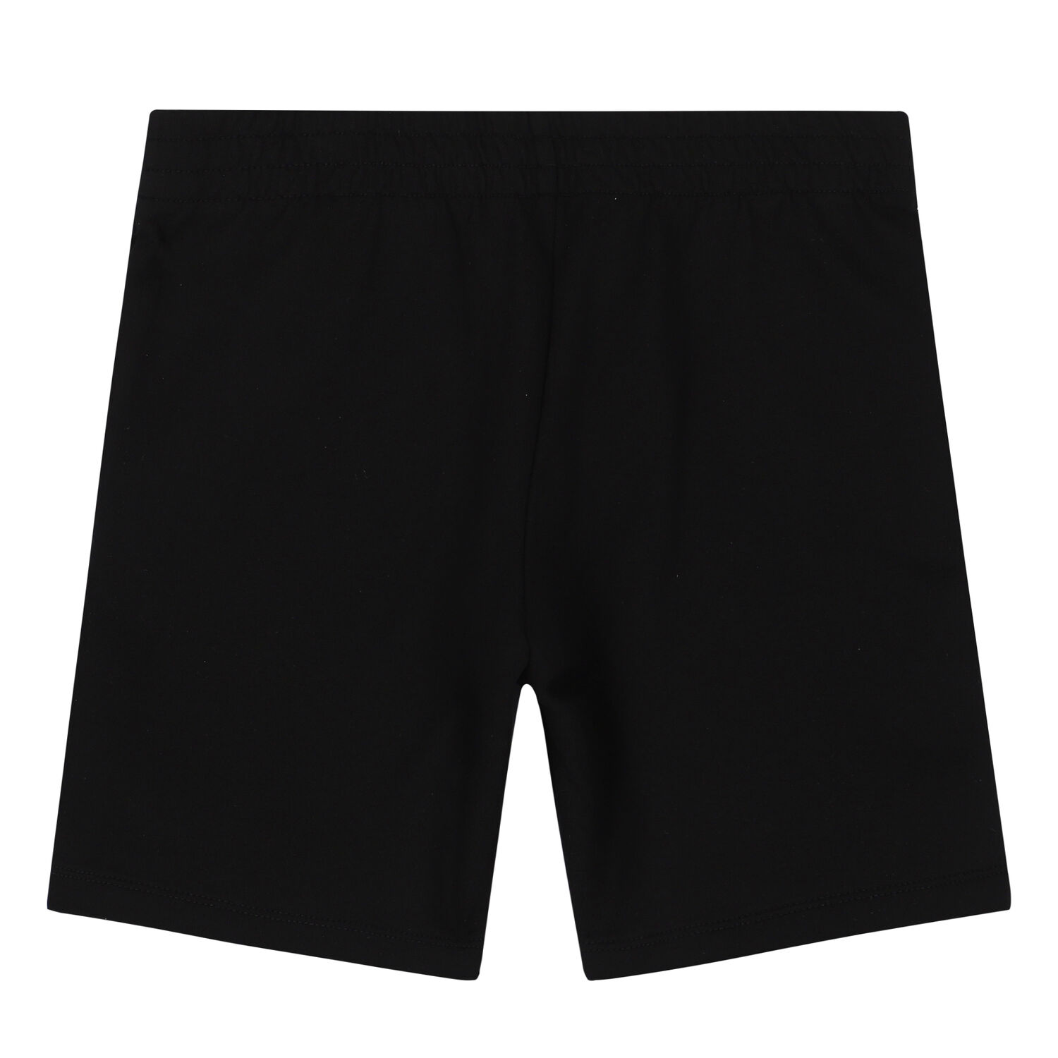 Boys Black Logo Shorts, 1, hi-res