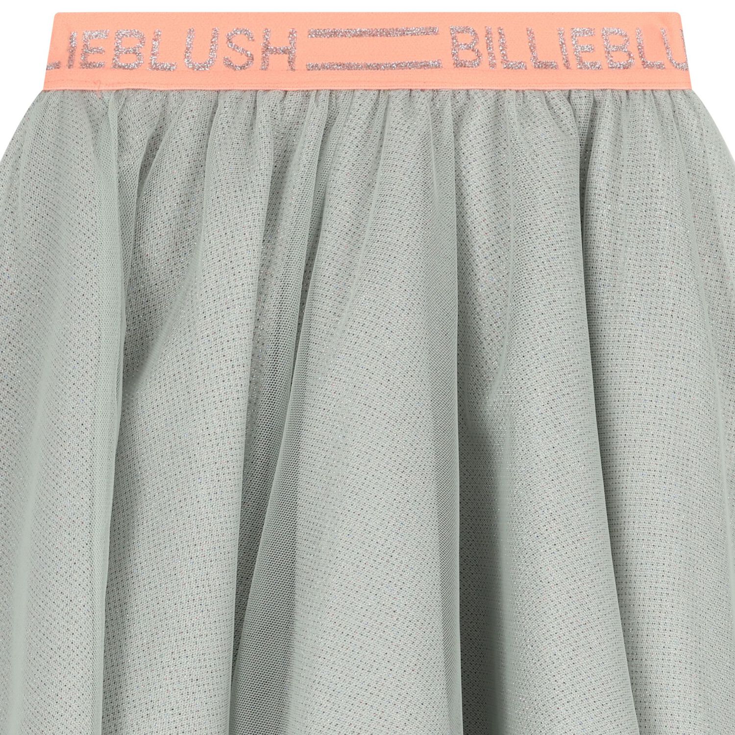 Girls Grey & Pink Logo Skirt, 1, hi-res