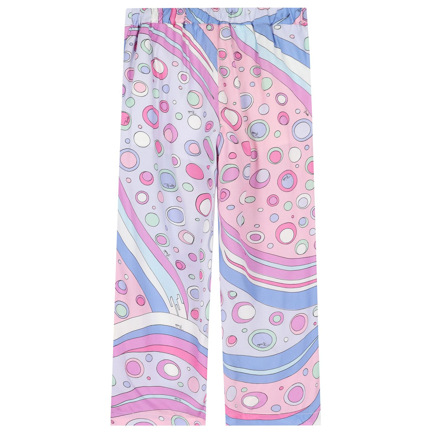 Girls Pink & Lilac Fontane Trousers, 1, hi-res