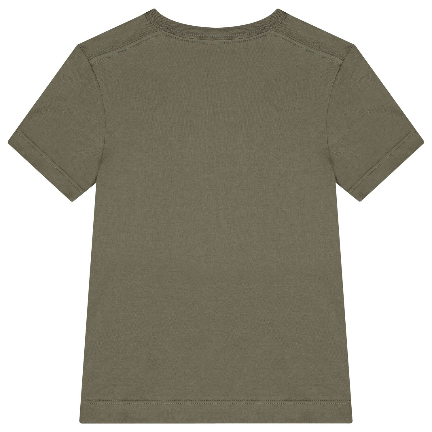 Boys Green Logo T-Shirt, 3, hi-res