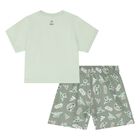 Boys Green Logo Stars Wars Shorts Set, 1, hi-res