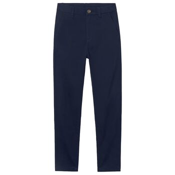 Boys Navy Blue Trousers