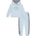 Boys Blue Logo Tracksuit, 1, hi-res