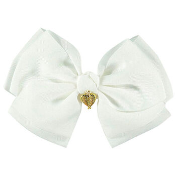 Girls Snowdrop Bow Hairclip
