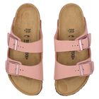 Girls Arizona Pink Clay Sandals, 1, hi-res