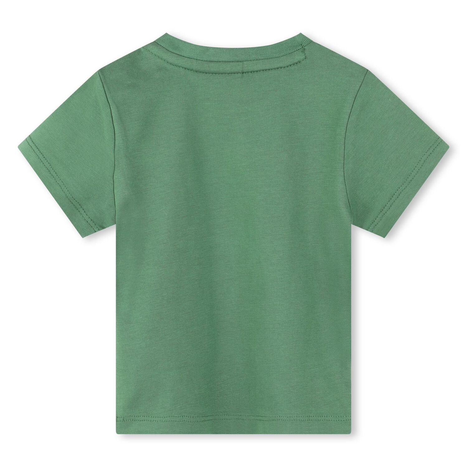 Younger Boys Green Logo T-Shirt, 2, hi-res