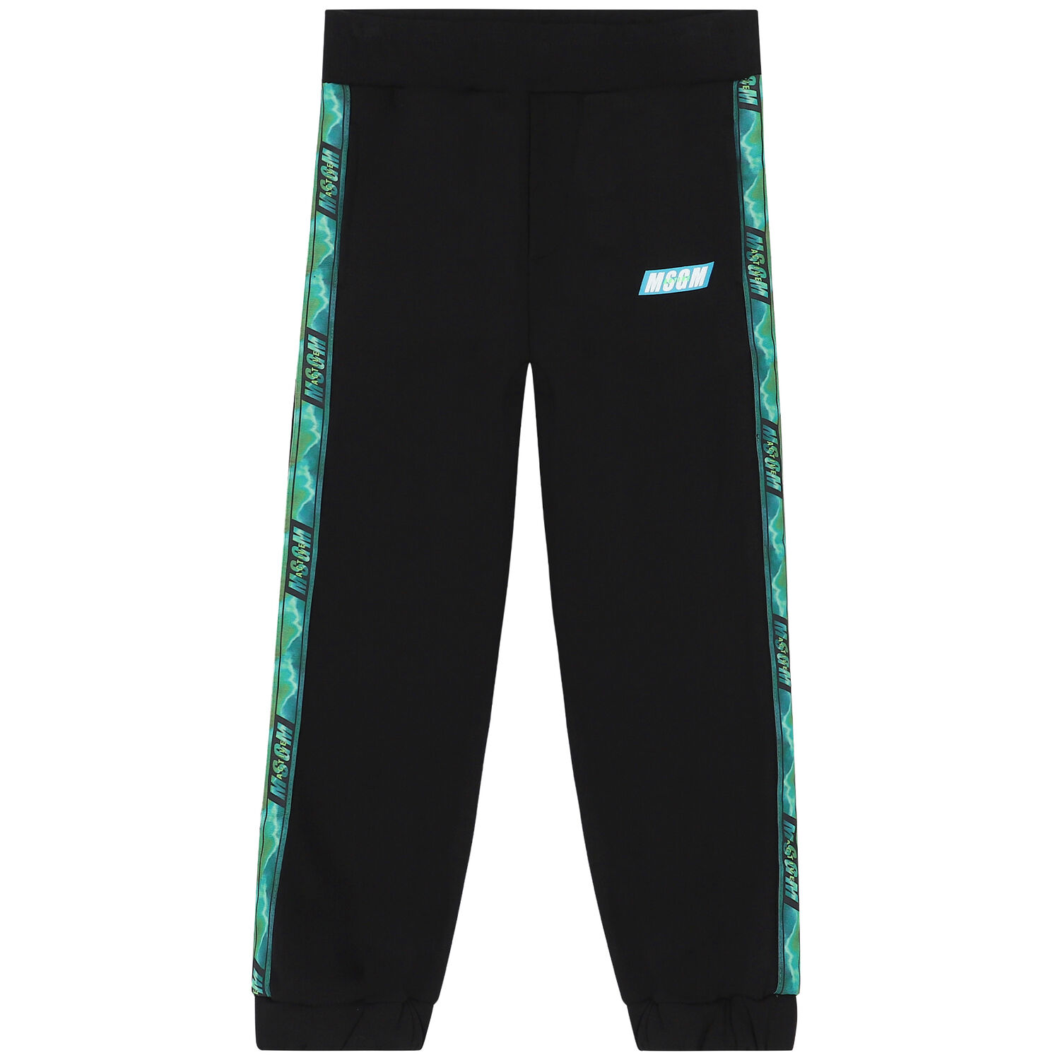 Boys Black Logo Joggers, 1, hi-res image number null