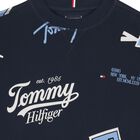 Boys Navy Blue Logo Sweatshirts, 1, hi-res