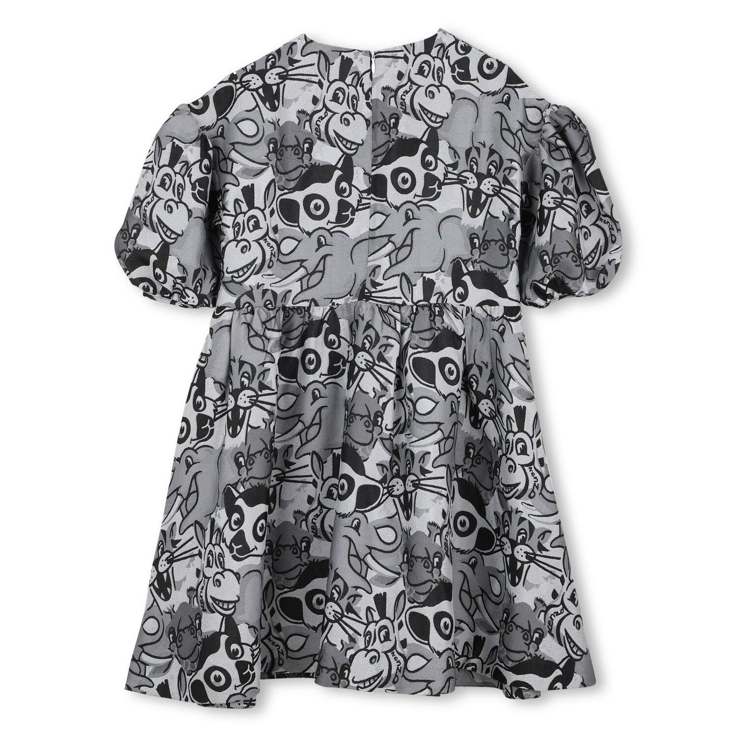 Girls Grey Safari Dress, 1, hi-res image number null
