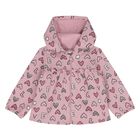 Baby Girls Ivory & Pink 3 Piece Tracksuit, 1, hi-res