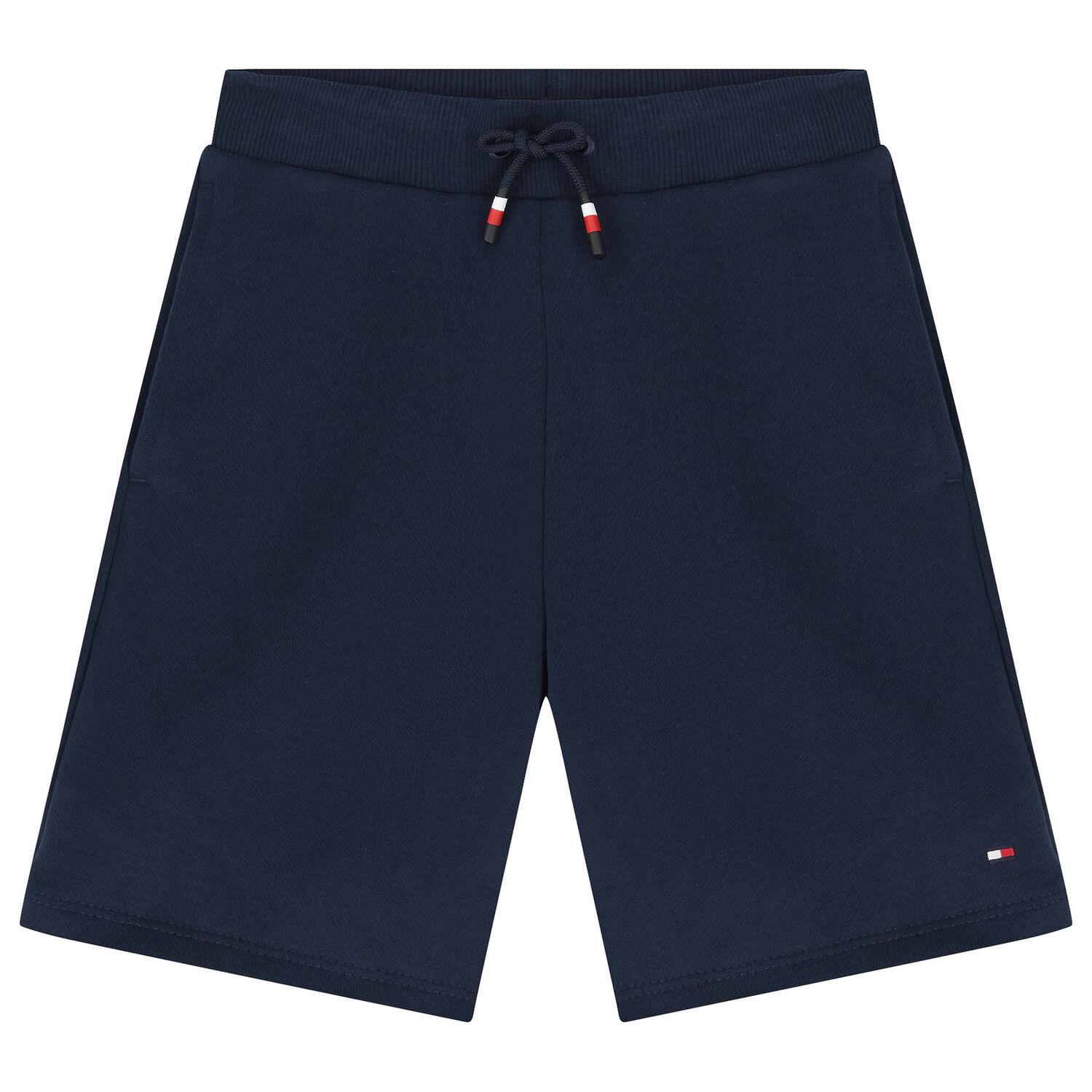 Boys White & Navy Blue Shorts Set, 2, hi-res