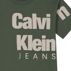 Boys Green Logo T-Shirt, 1, hi-res