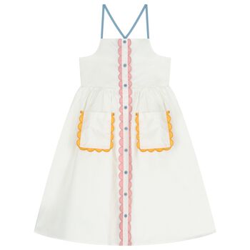 Girls Ivory Dress