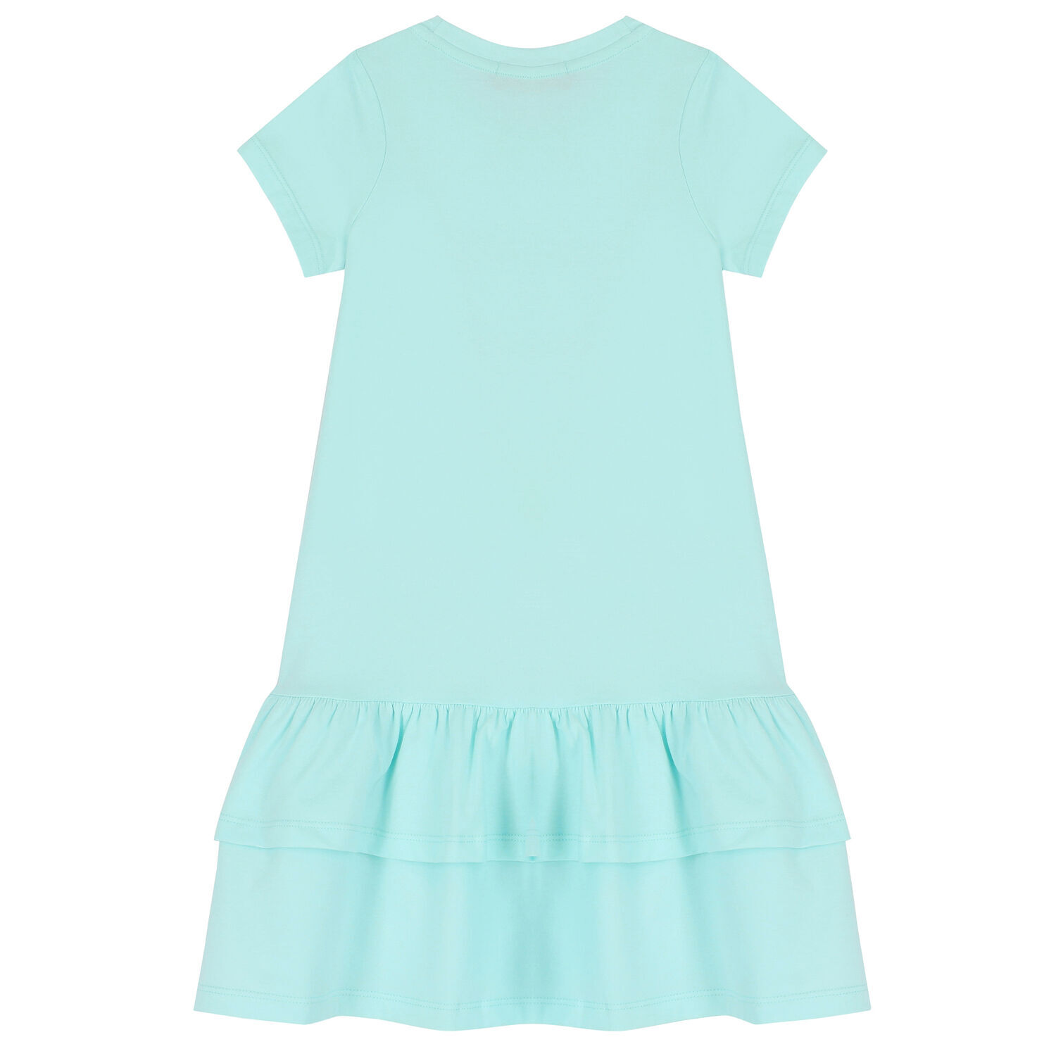 Girls Aqua Logo Bag Dress, 1, hi-res image number null