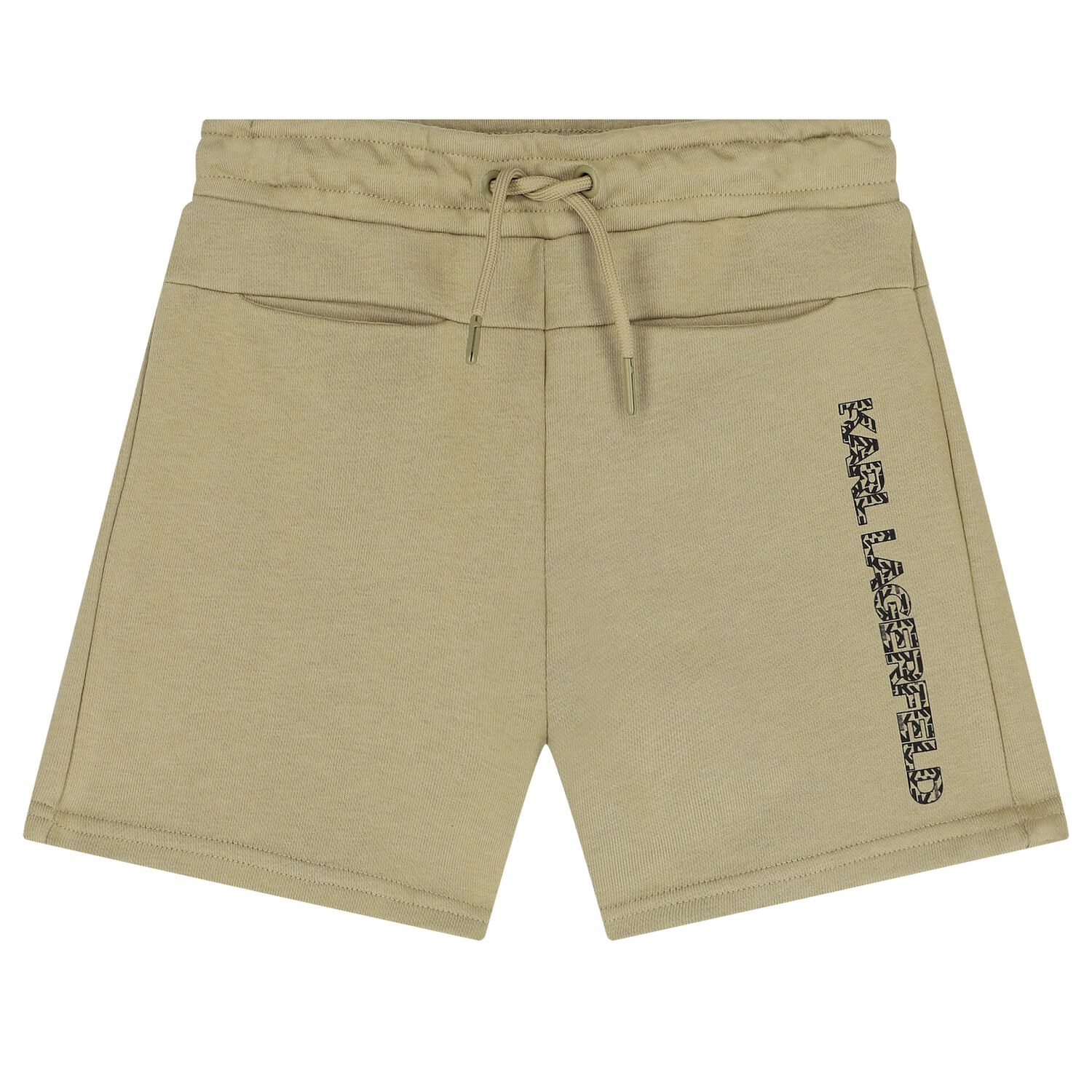 Boys Green Logo Shorts, 2, hi-res