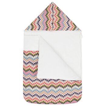 Baby Girls Multi-Coloured Zig Zag Logo Nest